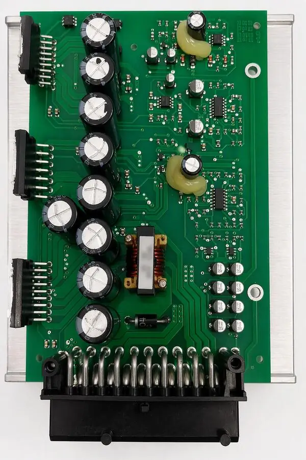 Porsche Sound Package Plus Ask amplifier - Designfel - Repararerat och uppgraderade komponenter